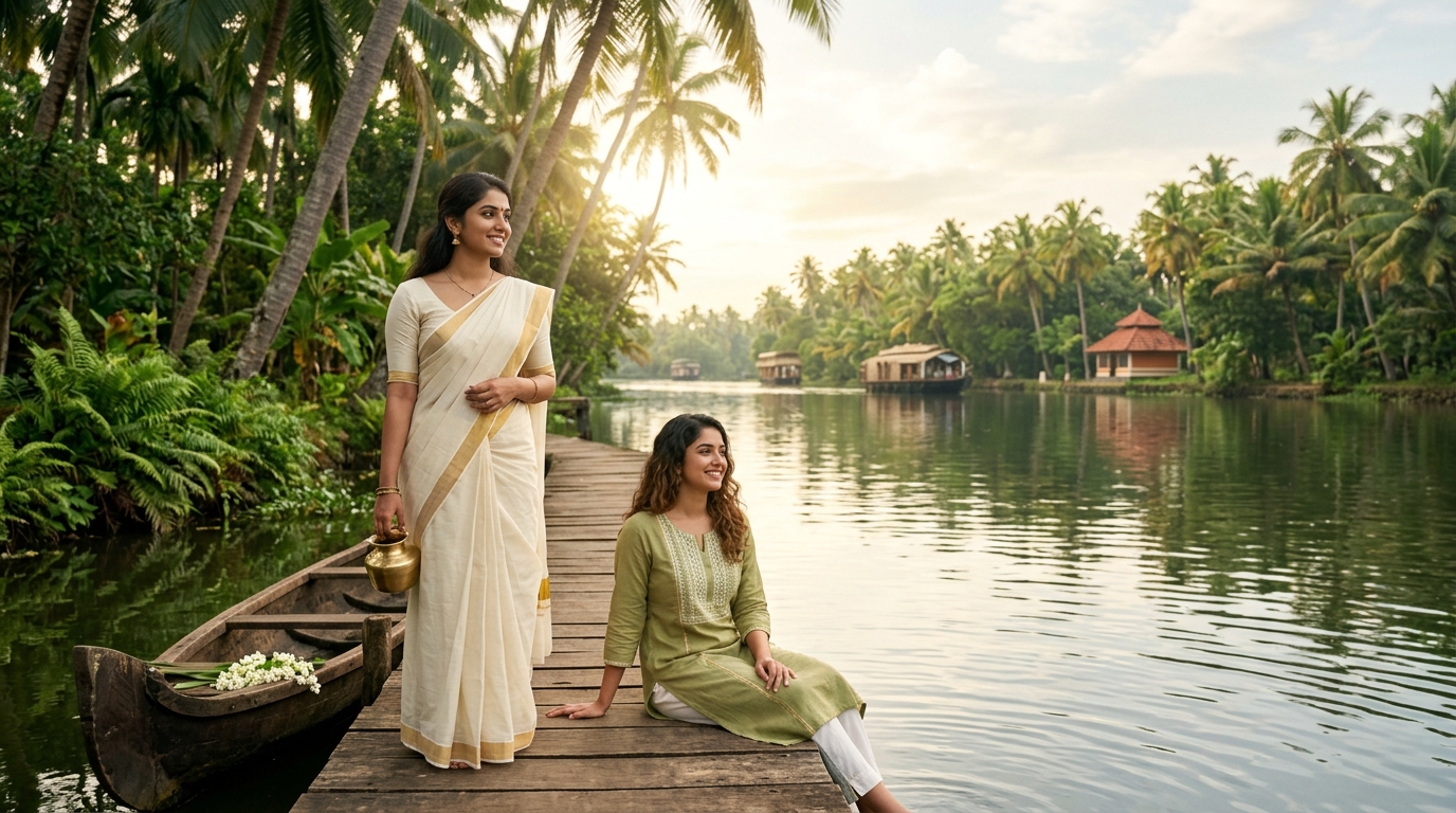 Kerala backwaters elegance